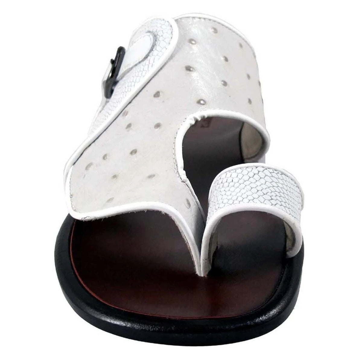 New Arrivals Push Toe Ostrich Sandals
