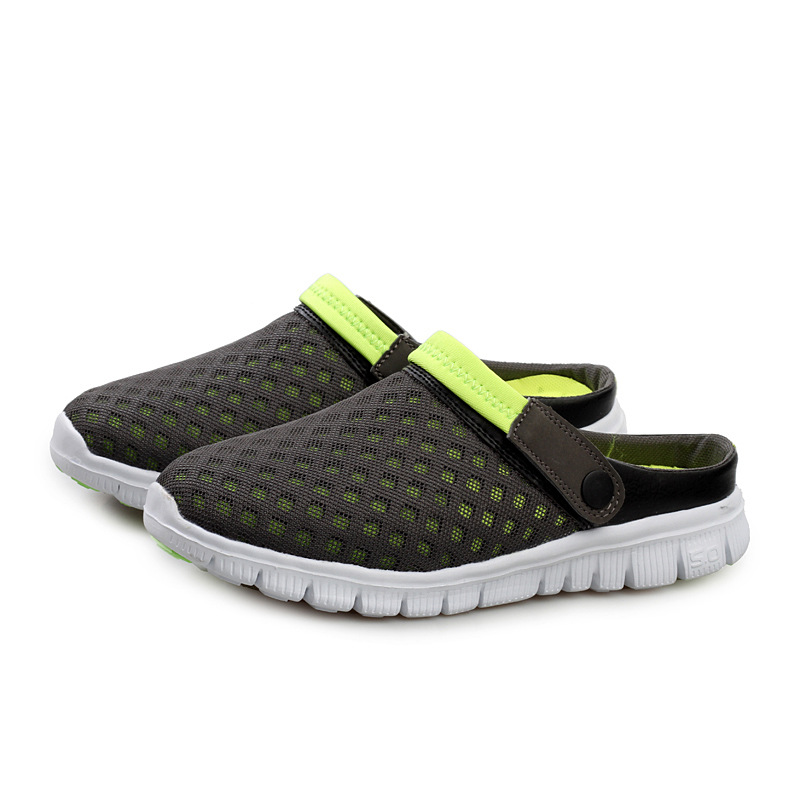 Men's Summer Mesh Breathable Padded Beach Flip Flops