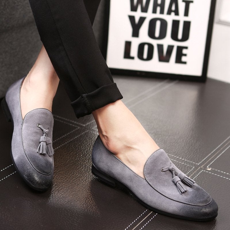 British Men's Casual Leather Shoes