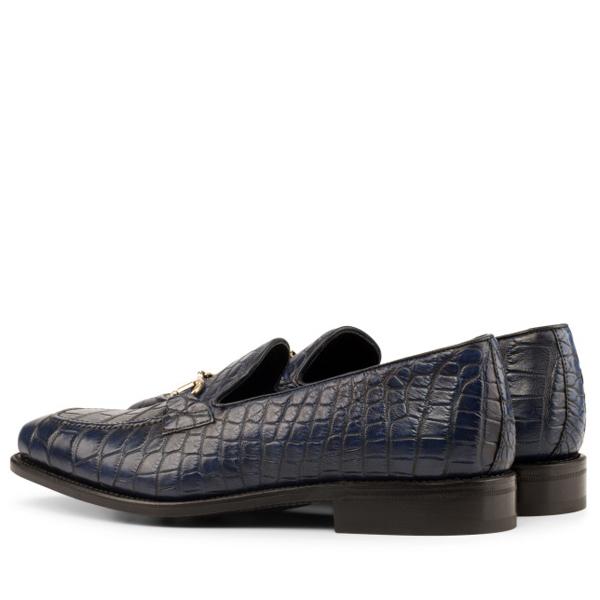 Summer New Buckle Alligator Men Loafers