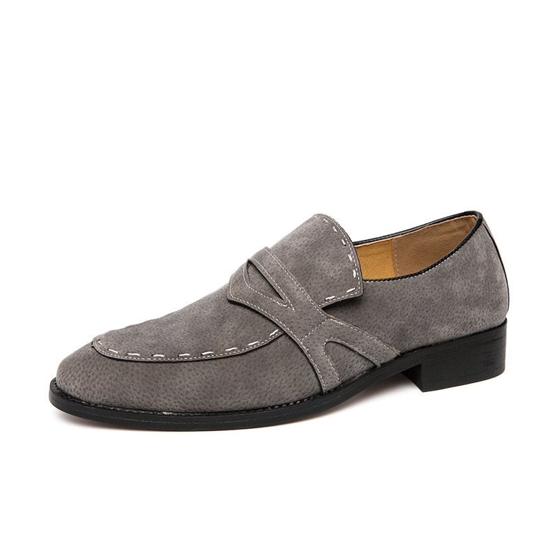 One-step Frosted Pointed Sand Shoes