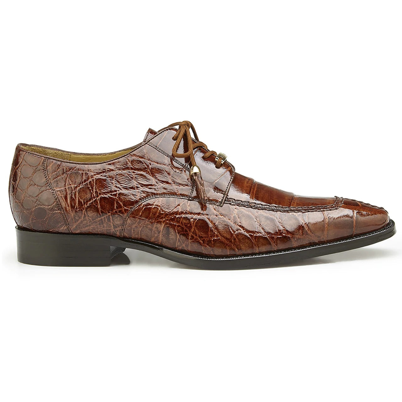 Alligator Split Toe Men's Oxfords