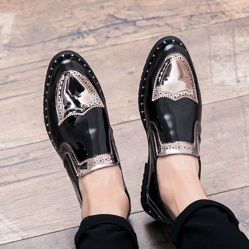Luxury Bling Oxford Men Dress Shoes