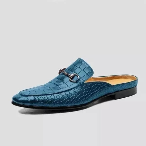 Men's Leather Shoes Casual Retro Classic Casual Slippers