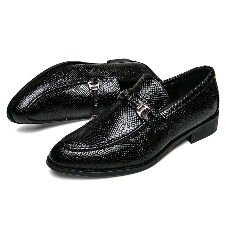 Men's British Trendy Casual  Leather Shoes