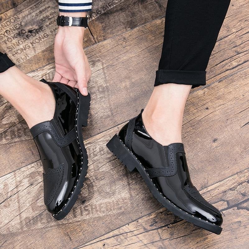 Luxury Bling Oxford Men Dress Shoes