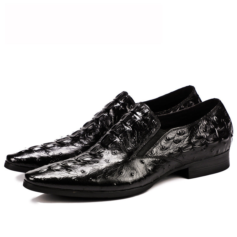 Men's Crocodile Business Formal Shoes British Casual Shoe