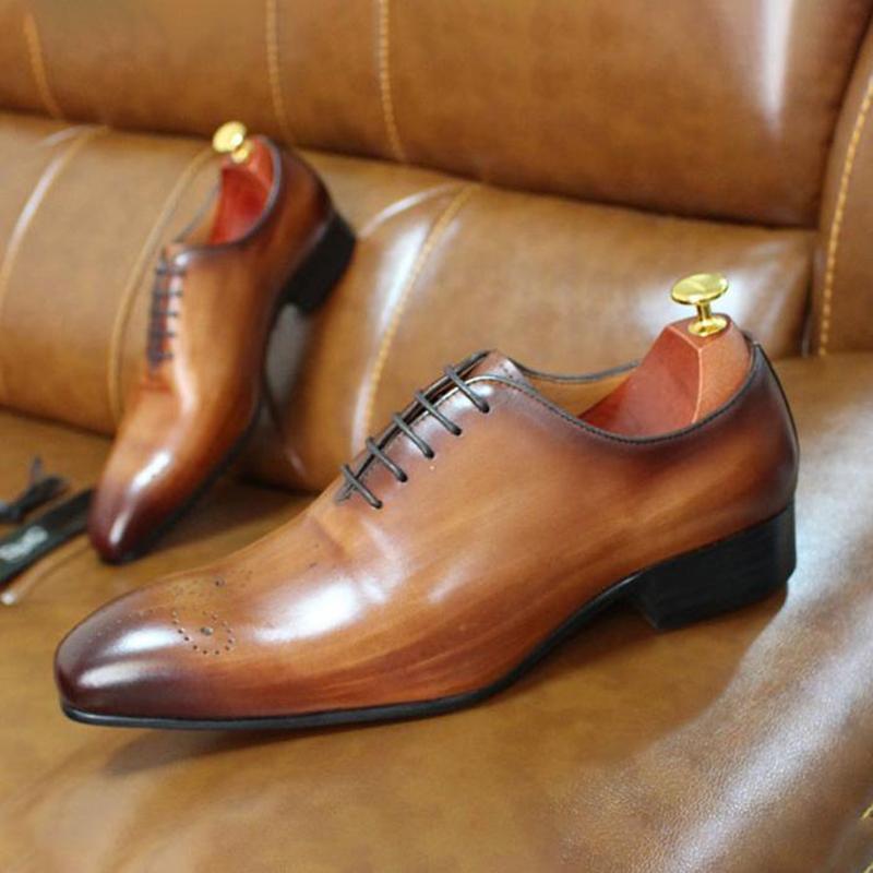 New Style Handmade Business Dress Classic Oxford Shoes