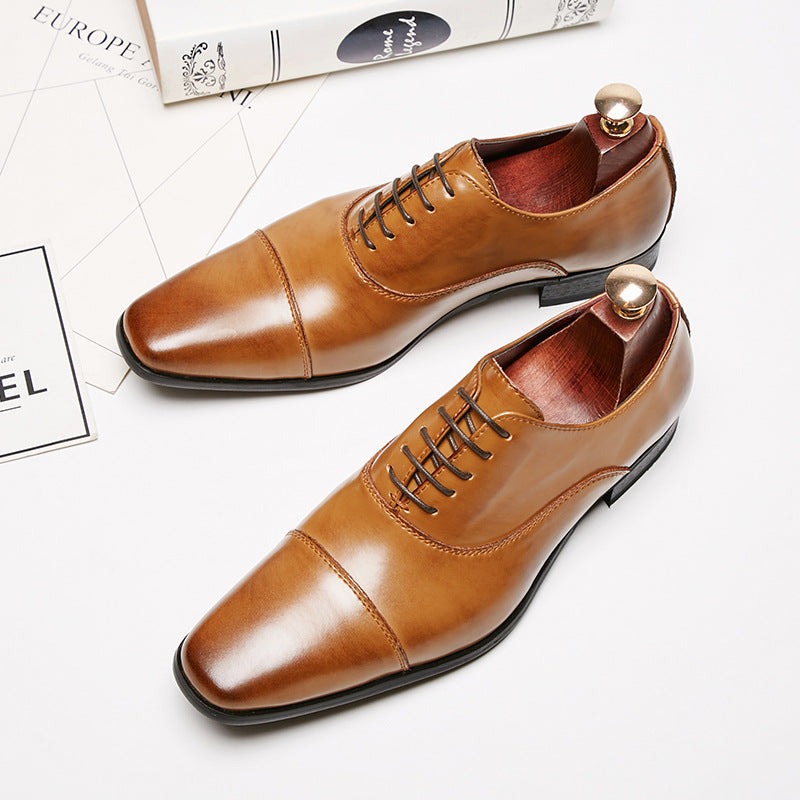 Men's Business Suit Leather Shoes
