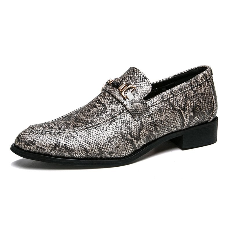 Men's British Trendy Casual  Leather Shoes