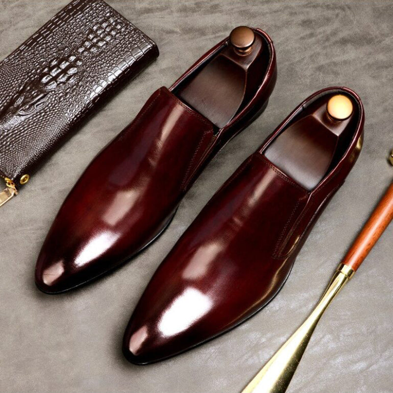 Handmade Leather Oxford Party Wedding Shoe For Men