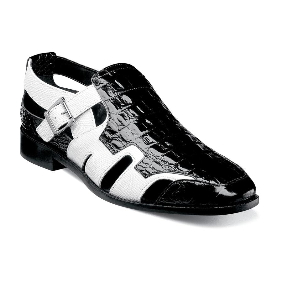 Trendy Colorblock Buckle Men's Sandals