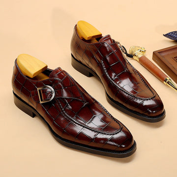 New Men's Low-top Leather Shoes
