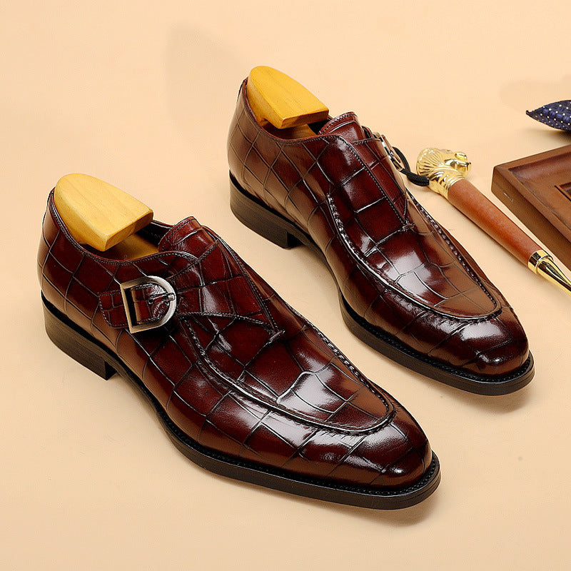 New Men's Low-top Leather Shoes