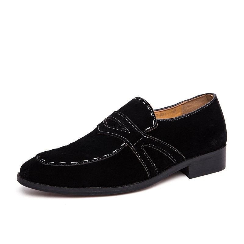 One-step Frosted Pointed Sand Shoes
