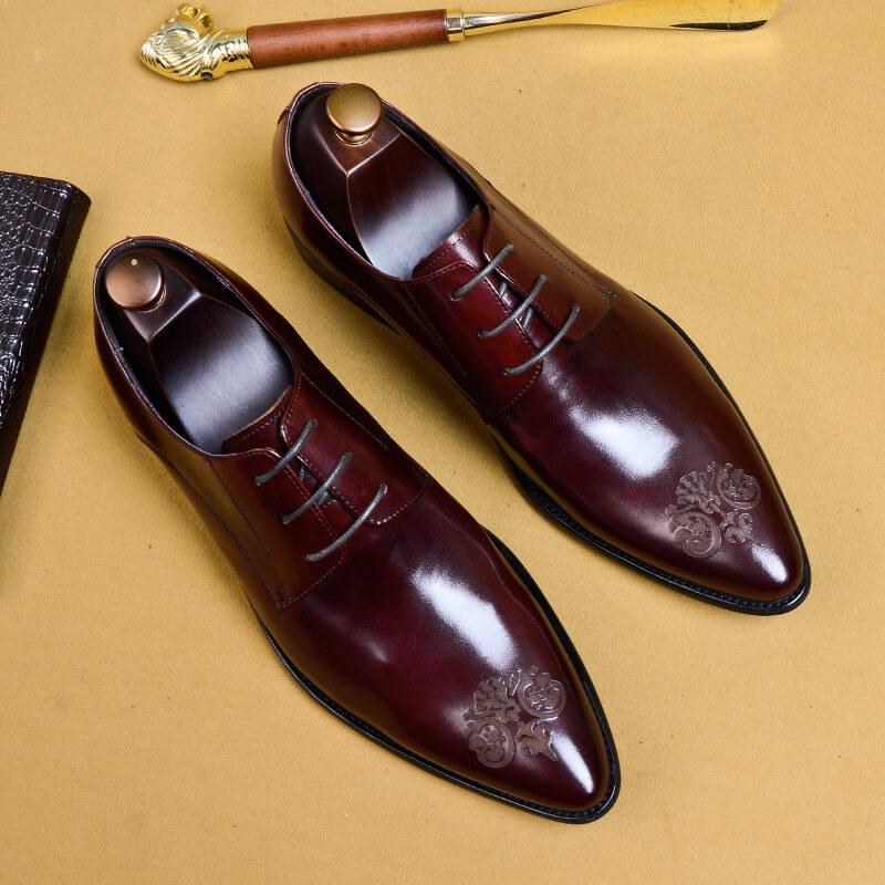 Men's Bullock Carved Oxford Shoes