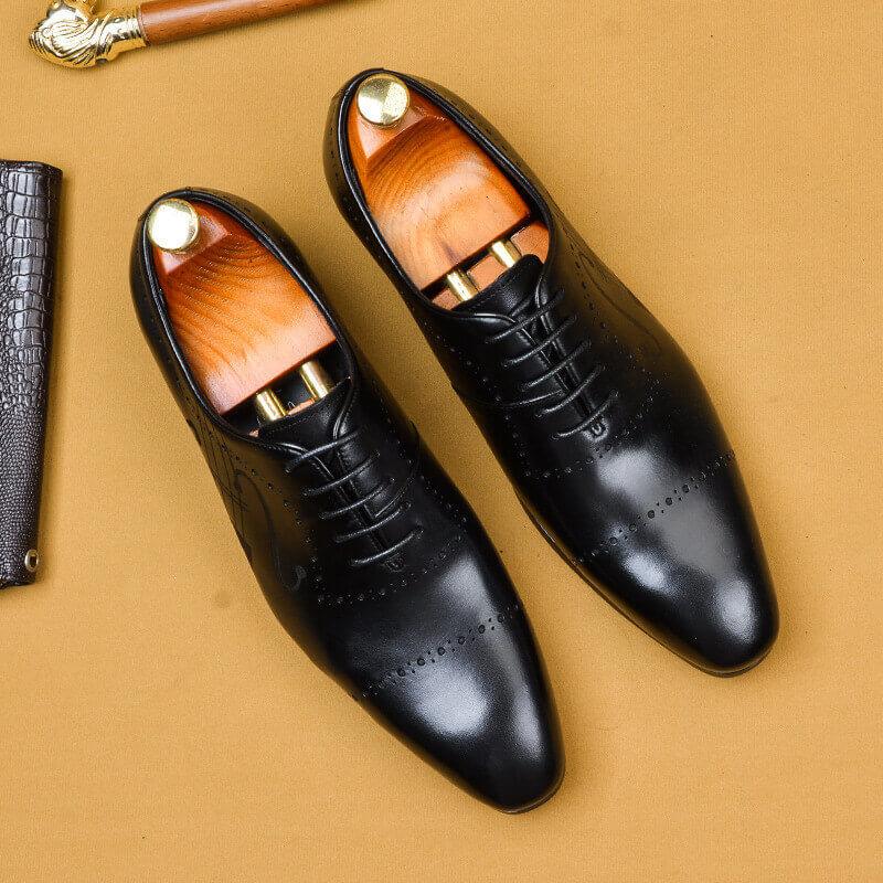 Retro Bullock Business Dress Shoes