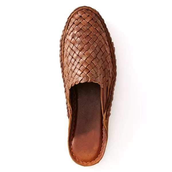 Men's Handmade Woven Slip On Shoes