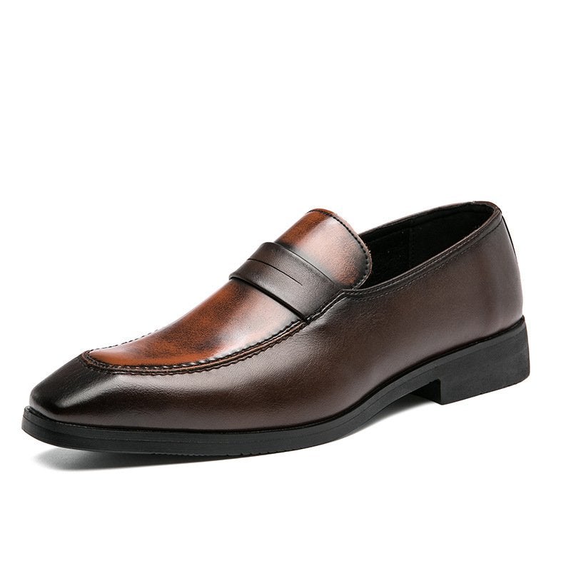 Classic Business Leather Slip On Shoes
