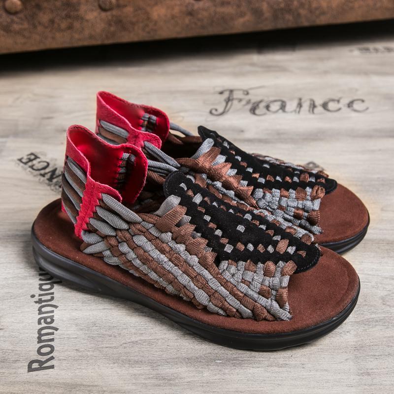 New Arriving Male Female Handmade Weave sandals