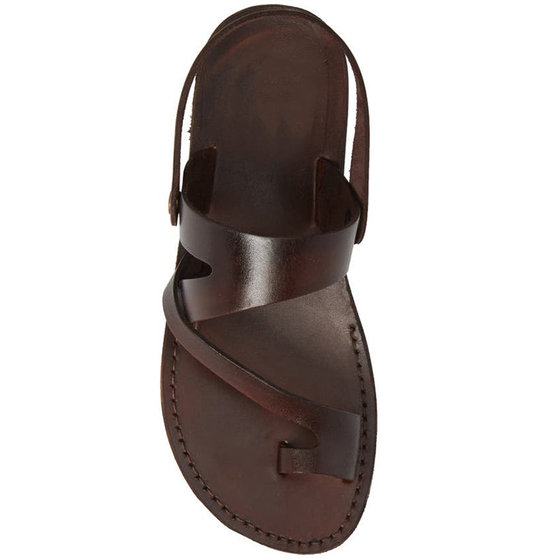 Men's Leather Adjustable Sandals