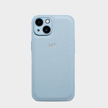 Light Blue Padded Personalized Case