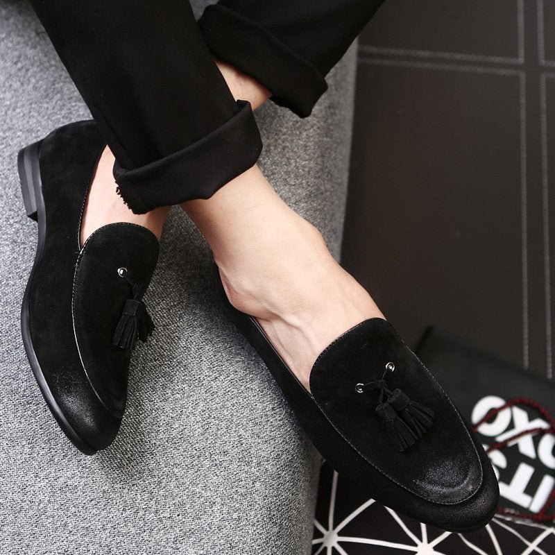 British Men's Casual Leather Shoes