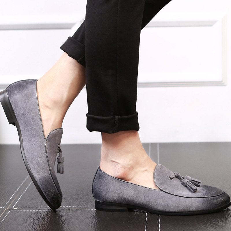 British Men's Casual Leather Shoes