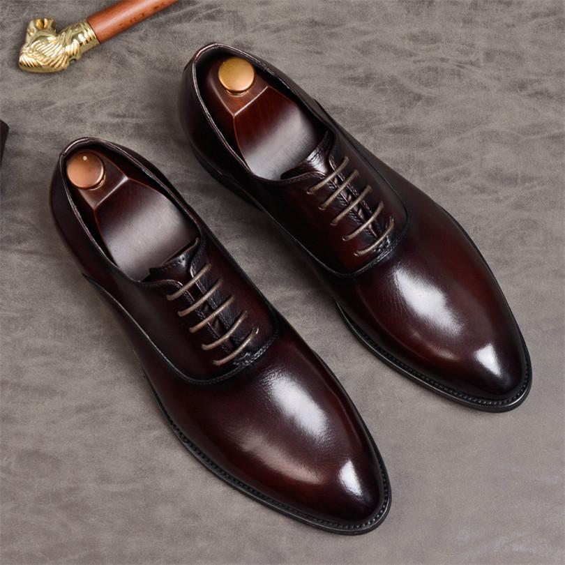 Men's Formal Leather Oxford Shoes