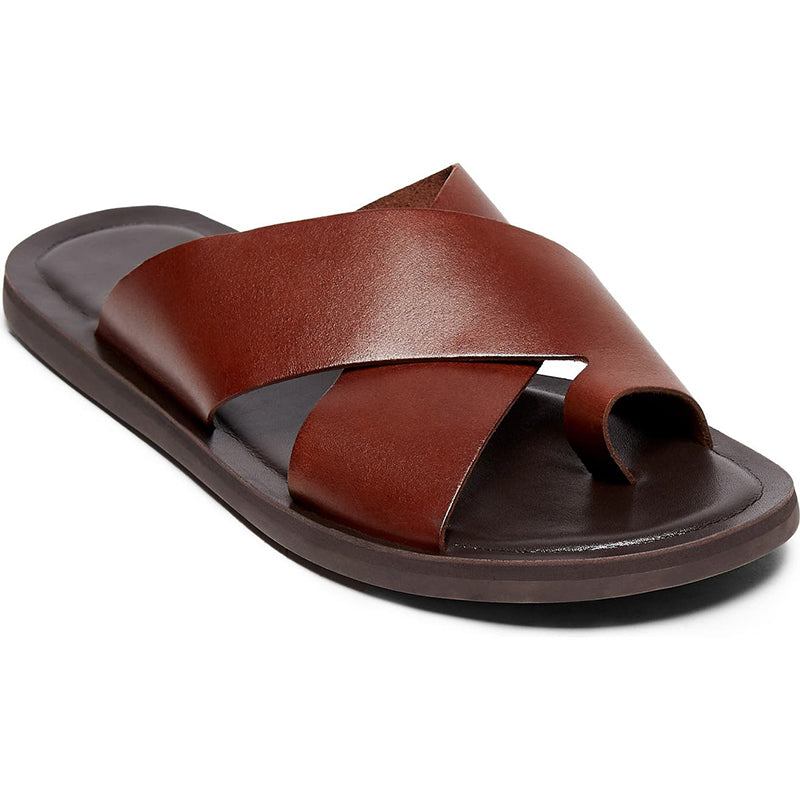 Brown Men's Comfort Sandals