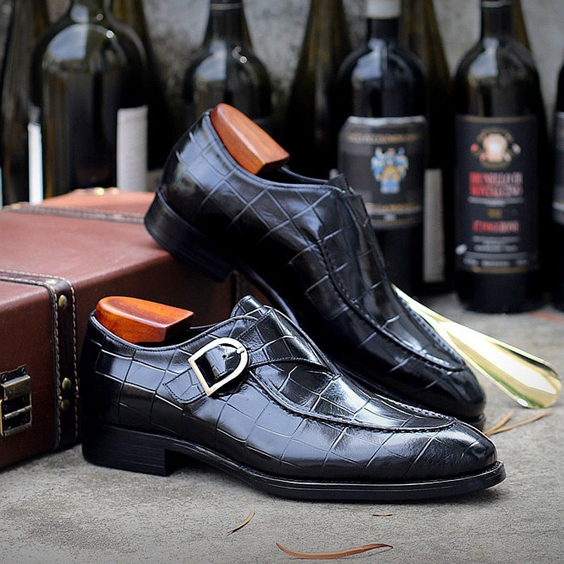 New Men's Low-top Leather Shoes