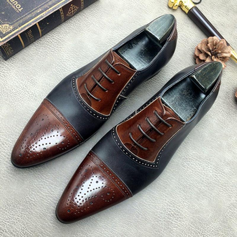 Breathable Oxford Dress Shoes