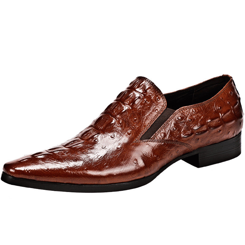 Men's Crocodile Business Formal Shoes British Casual Shoe