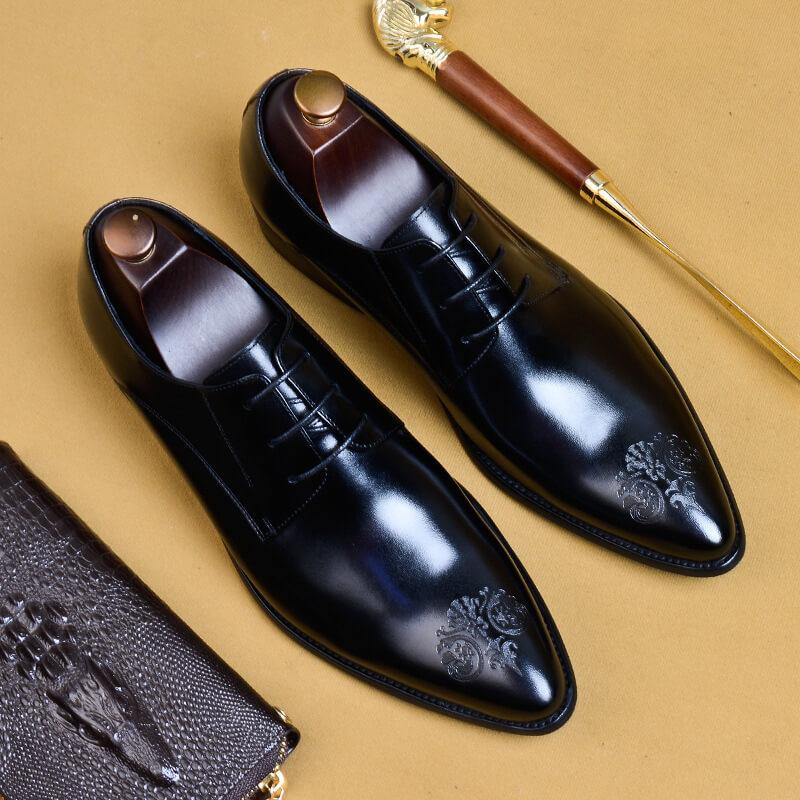 Men's Bullock Carved Oxford Shoes