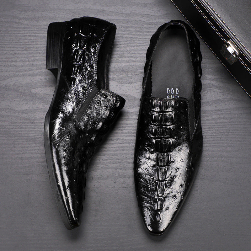 Men's Crocodile Business Formal Shoes British Casual Shoe