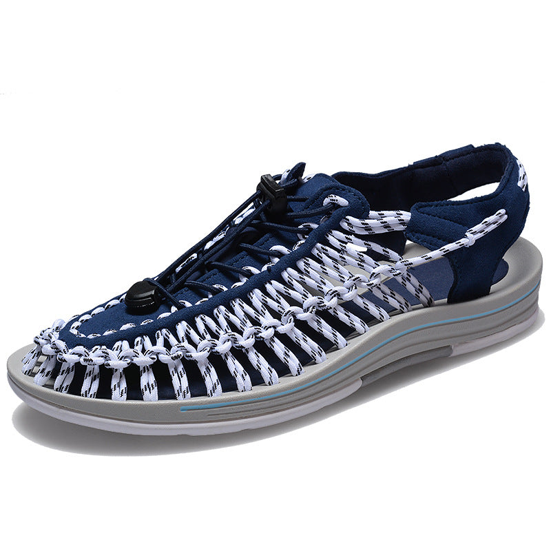 Summer Men's Hand-woven Casual Beach Sandals