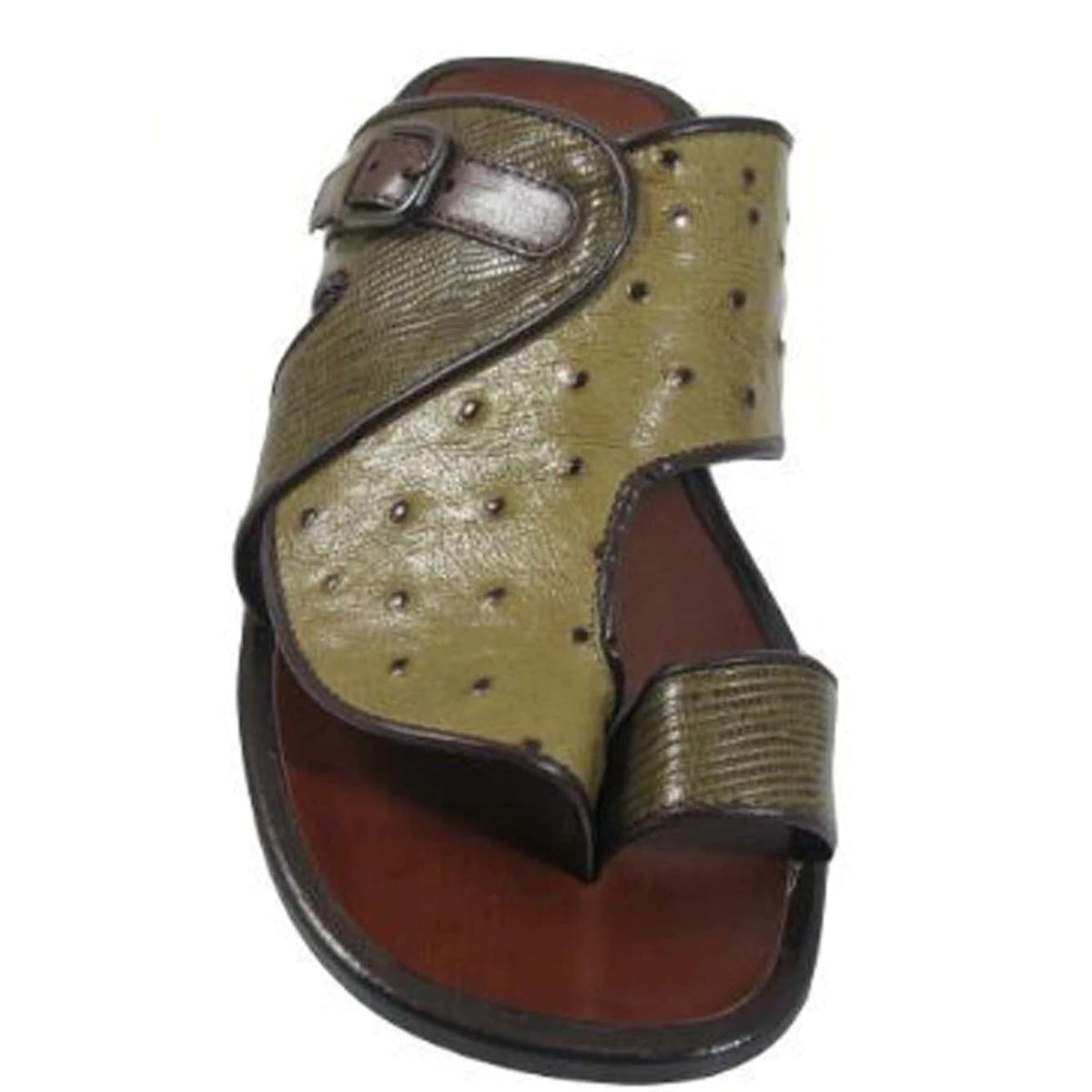 New Arrivals Push Toe Ostrich Sandals