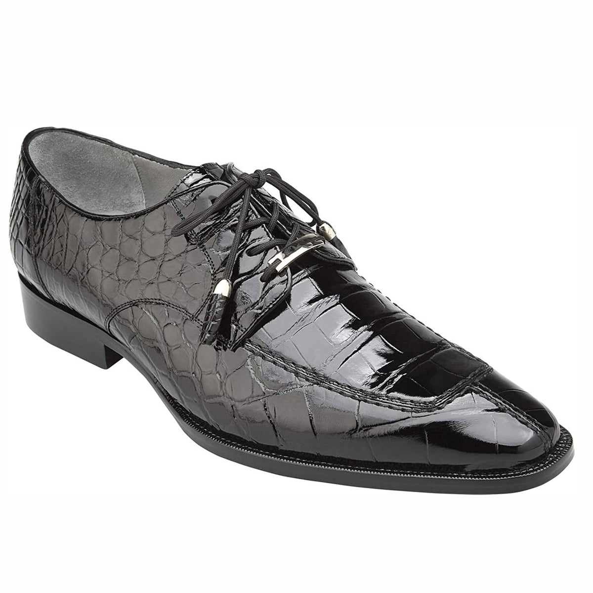 Alligator Split Toe Men's Oxfords