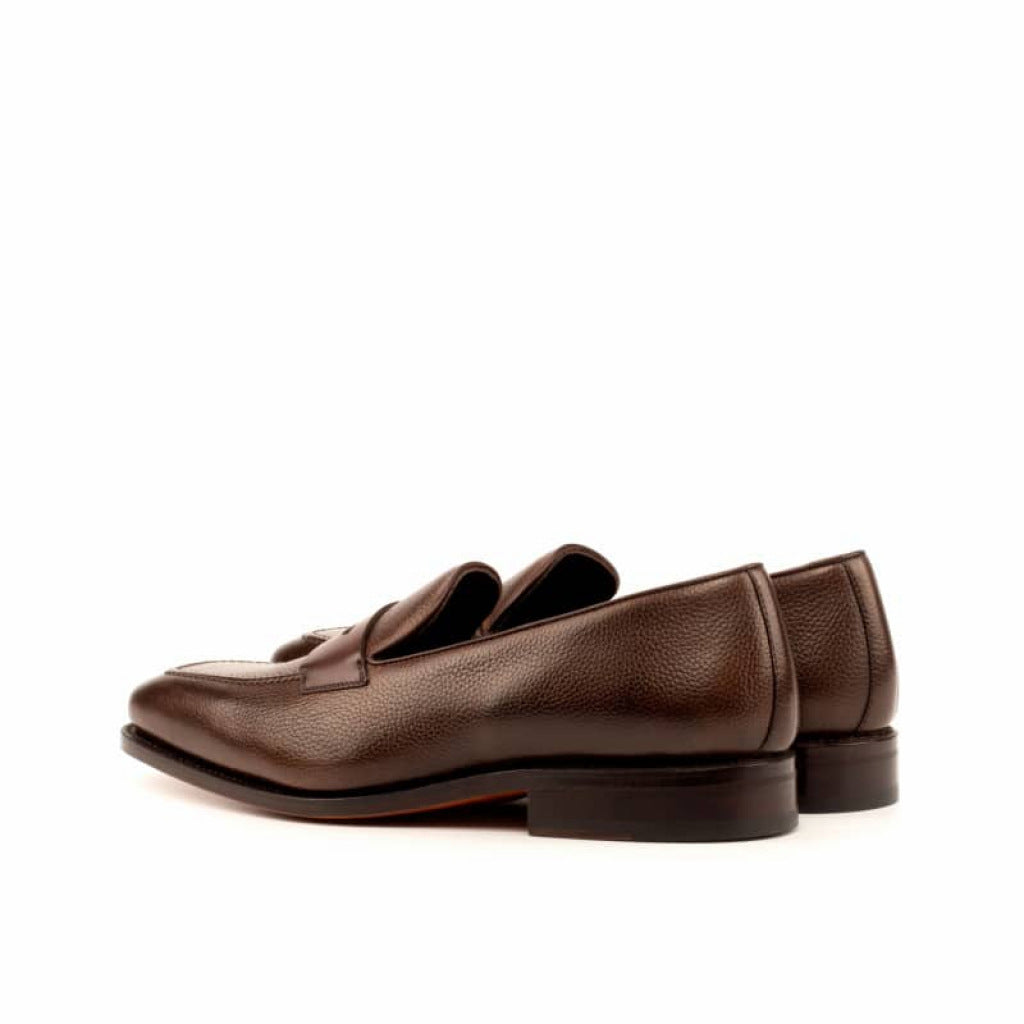 Brown Men's Handmade Loafers