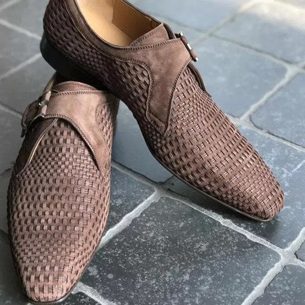 Men's Faux Leather Flat Shoes