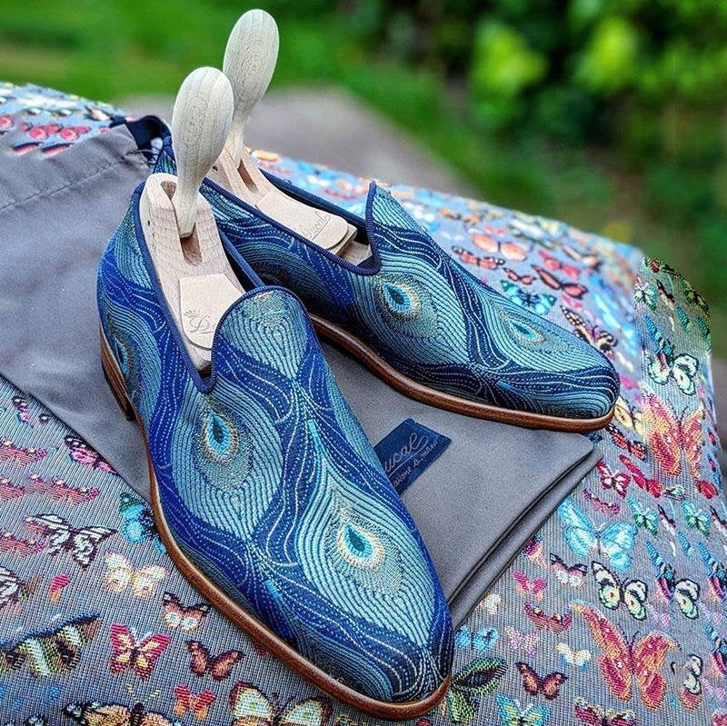 Blue Print Casual Shoes