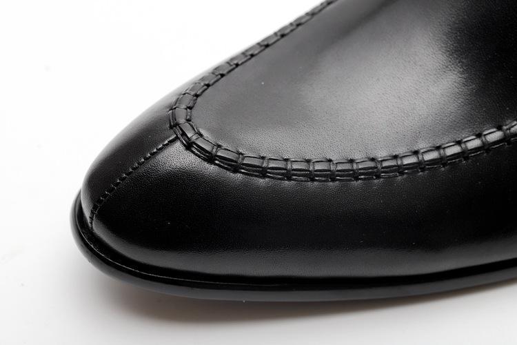 Cow Leather Buckle Dress Shoes