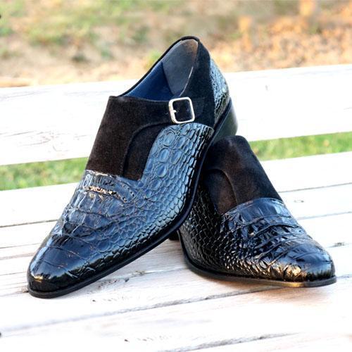Classic Alligator Leather Tassel Comfortable Slip-On Loafers