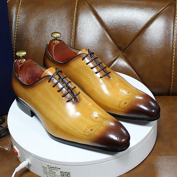 New Style Handmade Business Dress Classic Oxford Shoes