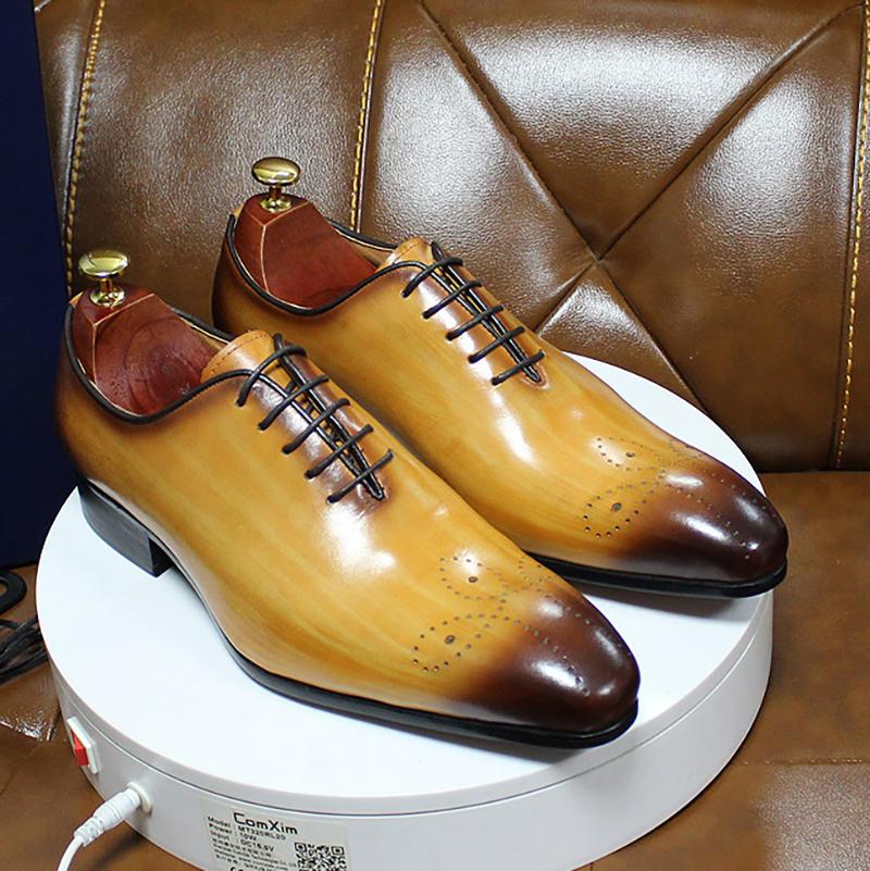 New Style Handmade Business Dress Classic Oxford Shoes