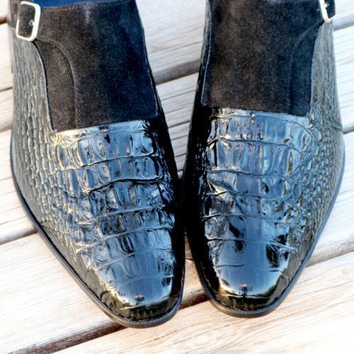 Classic Alligator Leather Tassel Comfortable Slip-On Loafers