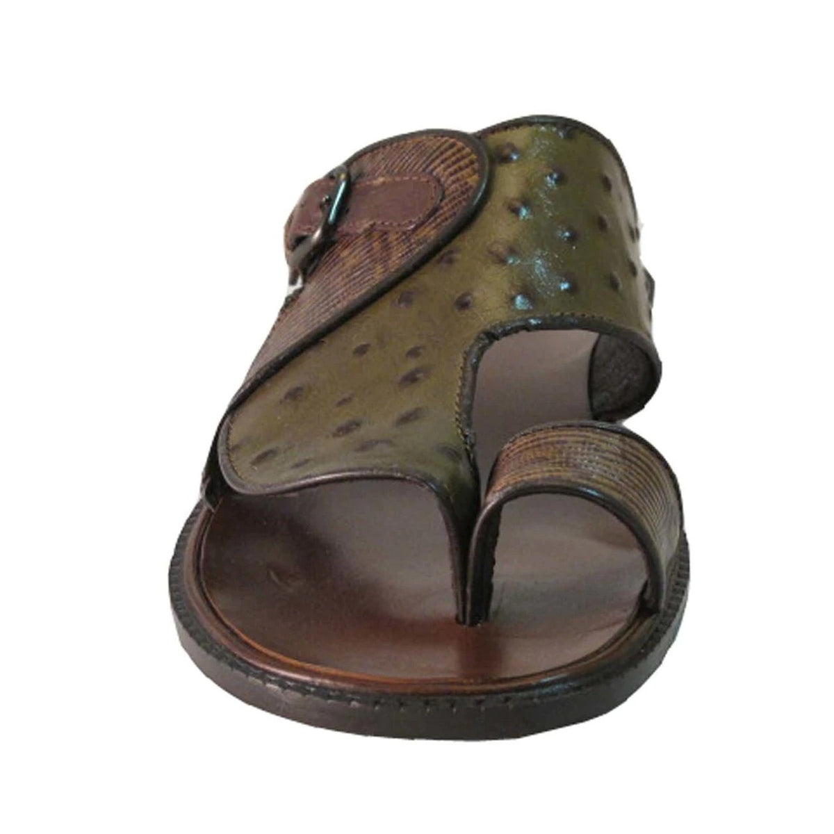 New Arrivals Push Toe Ostrich Sandals