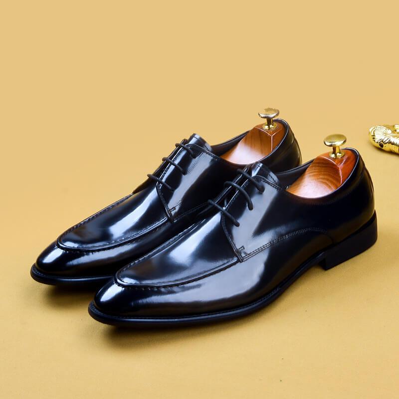 Business Men's Formal Wear Pointed Leather Shoes