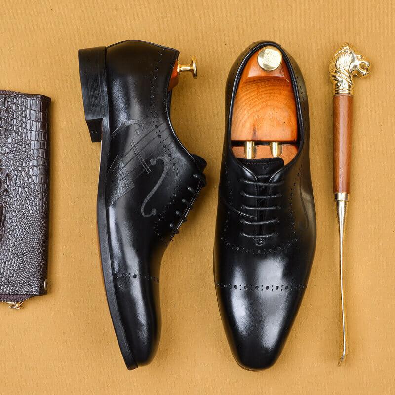 Retro Bullock Business Dress Shoes