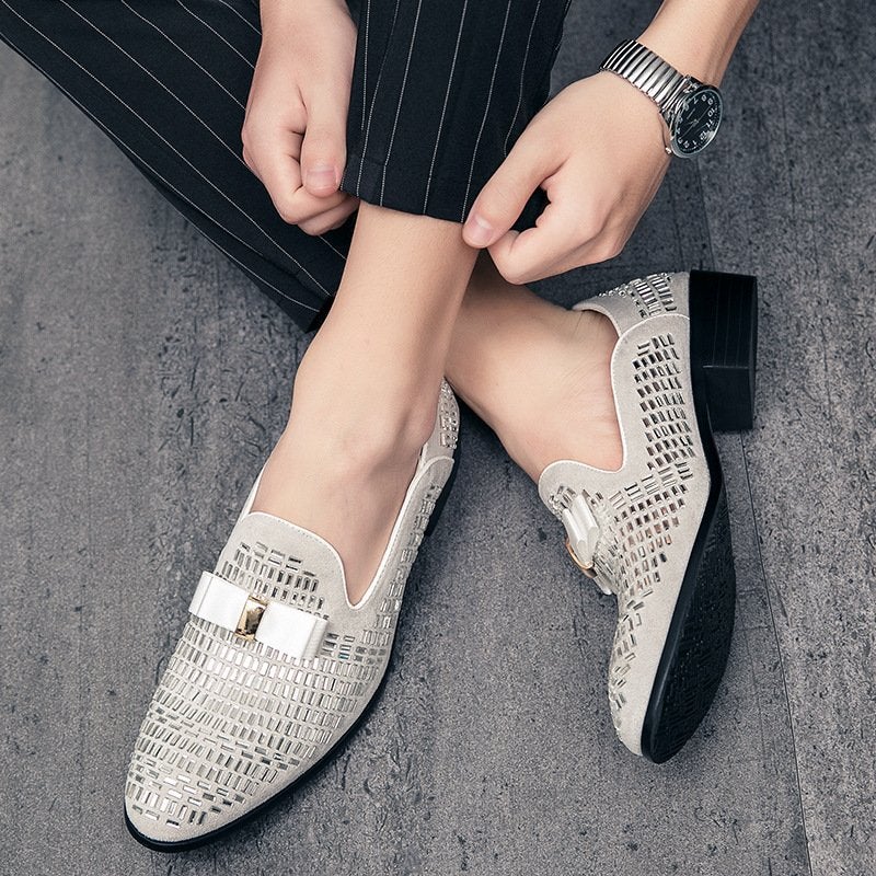Men's Fashion New Pointed Leather Shoes